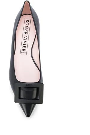 Roger Vivier Ballerina Gommettine In Pelle