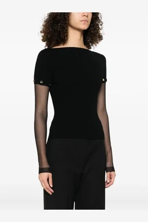 Sportmax Maglia Girocollo Doppia Manica