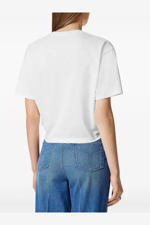 VERSACE T-shirt In Cotone Con Logo