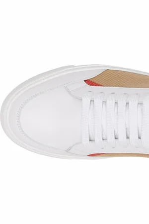 Burberry Sneaker Check In Pelle