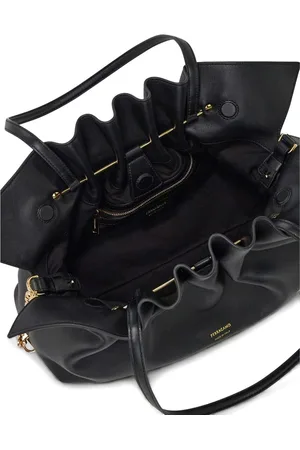 Salvatore Ferragamo Borsa Shopping Media In Pelle