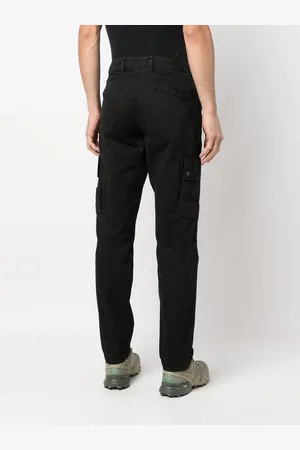 Stone Island Pantalone Cargo In Cotone Organico
