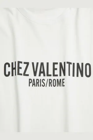 VALENTINO T-shirt Chez In Cotone