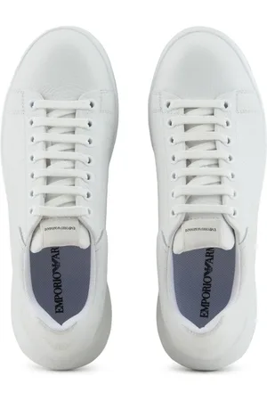 Emporio Armani Sneaker In Eco Pelle