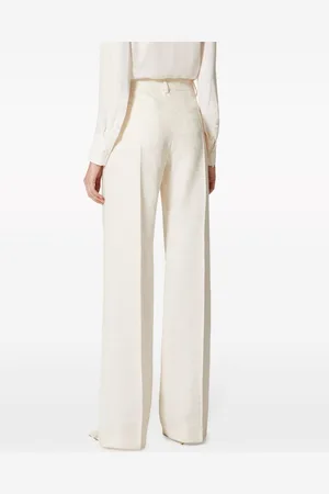 VALENTINO Pantalone Toile Iconographe In Misto Lana E Seta