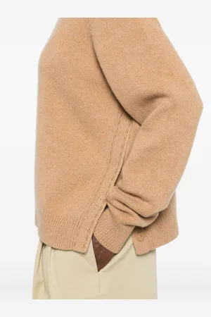 Fendi Maglia Collo Alto In Cashmere