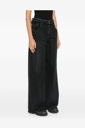 SACAI Jeans Ampio In Cotone