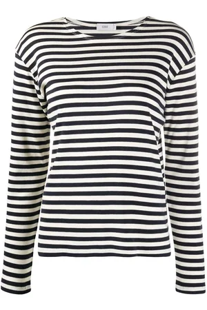 Closed T-shirt In Misto Cotone A Righe
