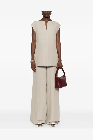 Max Mara Pantalone In Lino
