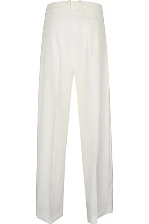 ERIKA CAVALLINI Pantalone Cristel In Twill Di Lana