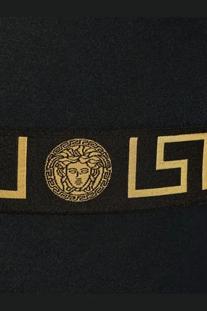 VERSACE Costume Intero Con Bordo Greca
