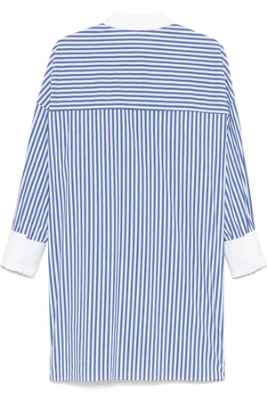 SEMICOUTURE Camicia Benedicte In Cotone Rigata