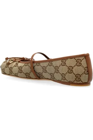 Gucci Ballerina Horsebit 1955 In Gg Supreme