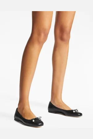 Jimmy Choo Ballerina Elme Flat In Pelle