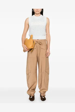 Ganni Gilet In Cotone Traforato