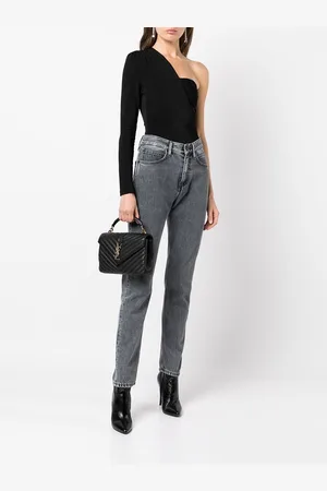 Saint Laurent Borsa College Media In Pelle