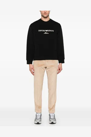 Emporio Armani Felpa In Cotone Con Logo