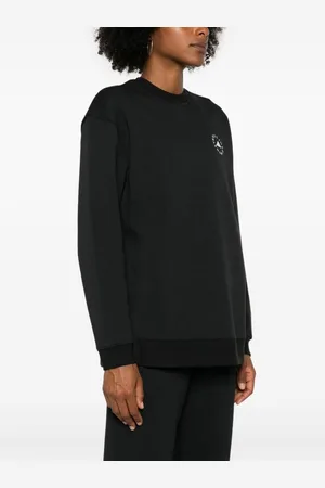 adidas Felpa In Misto Cotone Con Logo