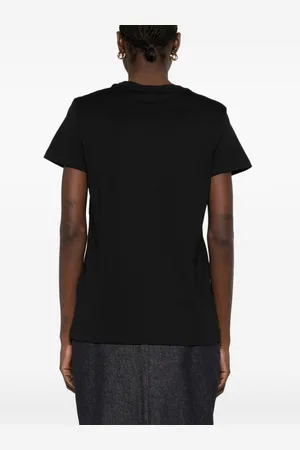 Max Mara T-shirt In Cotone Con Logo