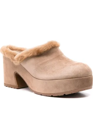 Gianvito Rossi Clog Lyss In Camoscio