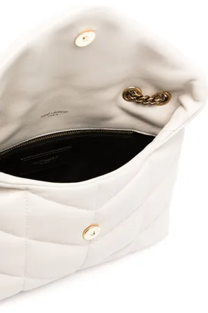 Saint Laurent Borsa Puffer Toy In Pelle
