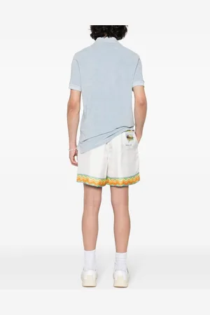 Casablanca Shorts In Seta Con Coulisse