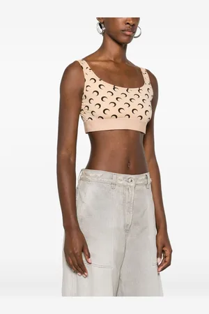 Marine Serre Bralette Sportiva Moon