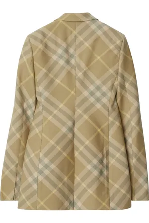 Burberry Blazer Monopetto In Lana