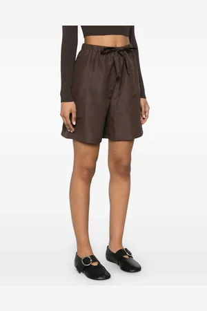 Max Mara Shorts In Misto Lino E Seta