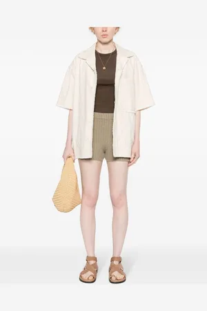 Max Mara Shorts In Cotone