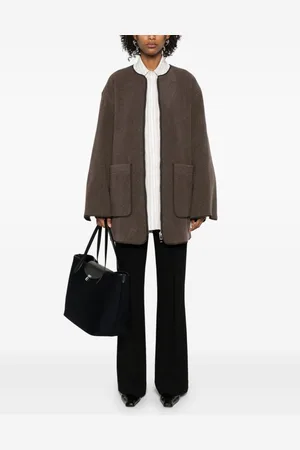 Totême Giacca In Lana Con Zip