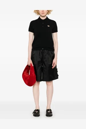 Maison Kitsuné Polo Baby Fox In Cotone