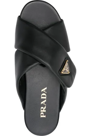 Prada Sandalo In Pelle