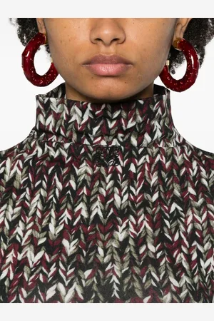Loewe Maglia A Collo Alto In Jersey
