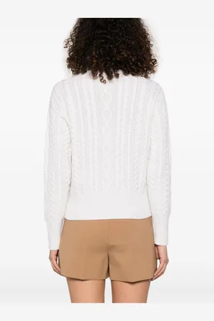 Max Mara Maglia Girocollo In Lana E Cashmere