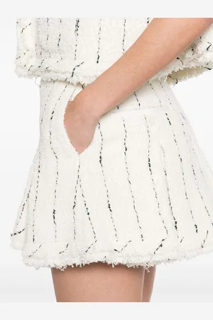 SACAI Shorts In Tweed