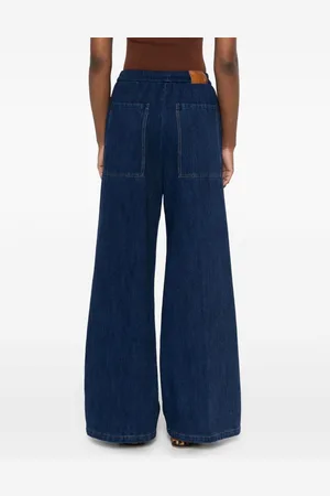 FORTE FORTE Pantalone Ampio In Denim