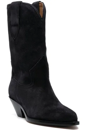 Isabel Marant Stivale Dahope In Pelle Scamoscita