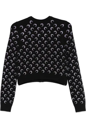 Marine Serre Cardigan Moon Strass