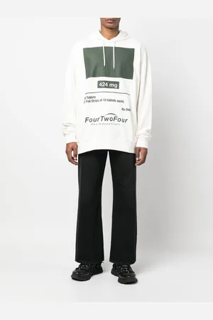 424 FAIRFAX Felpa Oversize In Cotone