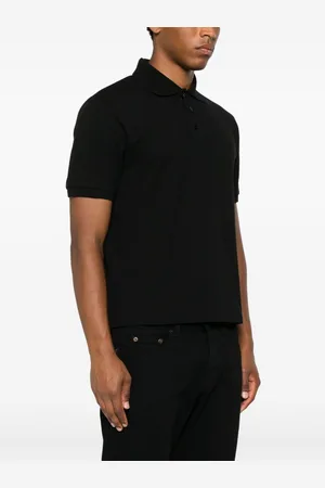 Saint Laurent Polo Cassandre In Piquè