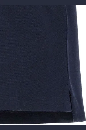 Saint Laurent Polo In Cotone Con Logo