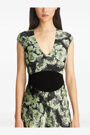 Tory Burch Abito Midi Stampato