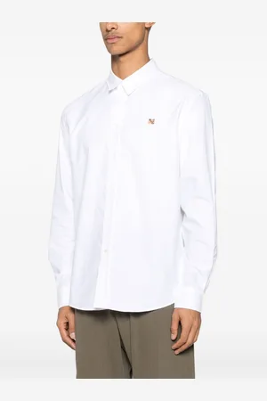 Maison Kitsuné Camicia Fox Head In Cotone