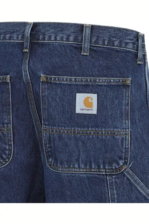 Carhartt Shorts Double Knee In Denim