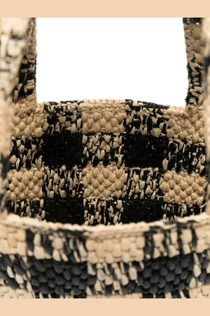 Loewe Borsa Loewe Font Mini In Rafia