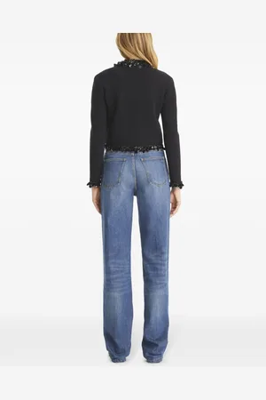 Tory Burch Cardigan In Lana Con Paillettes