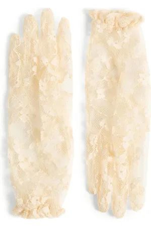 VALENTINO GARAVANI Guanti Vlogo Signature In Pizzo