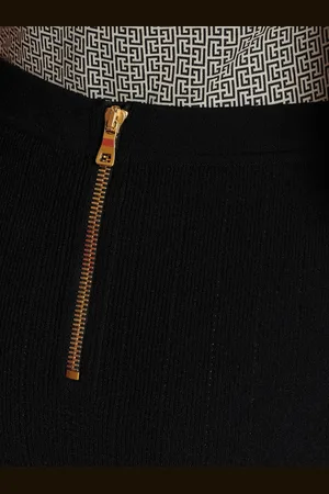 Balmain Mini Gonna In Maglia