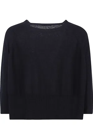 Base London Maglia Girocollo In Lino Cotone
